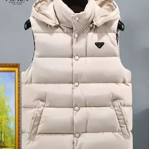 Prada Jackets Sleeveless For Men #1386019 $56.00 USD, Wholesale Replica Prada Jackets