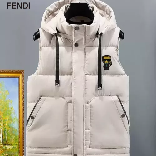 Fendi Jackets Sleeveless For Men #1386049 $56.00 USD, Wholesale Replica Fendi Jackets