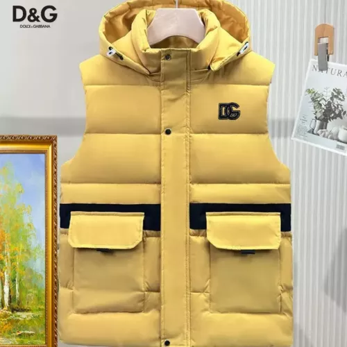 Dolce &amp; Gabbana D&amp;G Jackets Sleeveless For Men #1386065 $56.00 USD, Wholesale Replica Dolce &amp; Gabbana D&amp;G Jackets