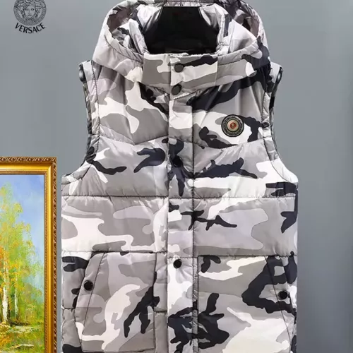Versace Jackets Sleeveless For Men #1386082 $56.00 USD, Wholesale Replica Versace Jackets