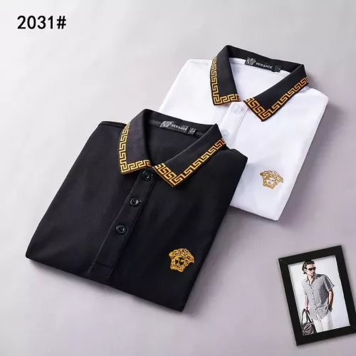 Replica Versace T-Shirts Short Sleeved For Men #1386138 $29.00 USD for Wholesale