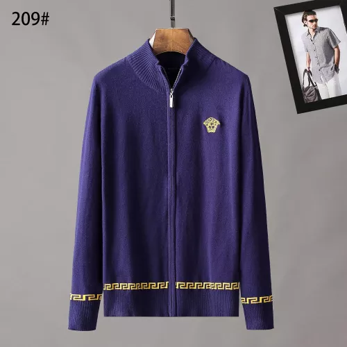 Versace Sweaters Long Sleeved For Men #1386302 $45.00 USD, Wholesale Replica Versace Sweaters