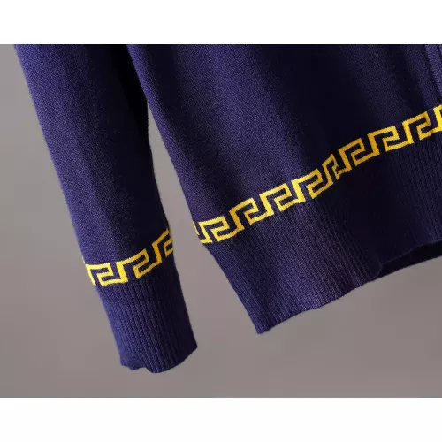 Replica Versace Sweaters Long Sleeved For Men #1386302 $45.00 USD for Wholesale