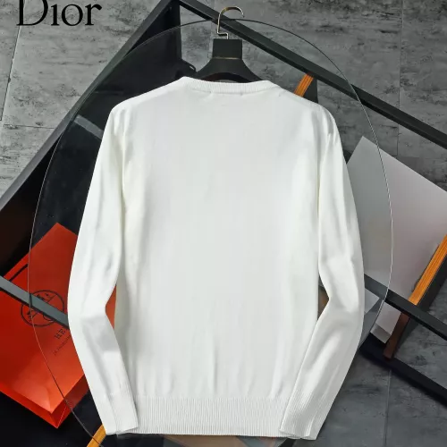 Replica Christian Dior Sweaters Long Sleeved For Men #1386318 $42.00 USD for Wholesale