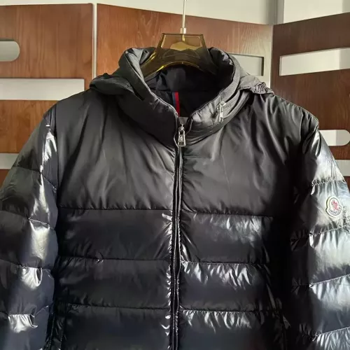 Replica Moncler Down Feather Coat Long Sleeved For Men #1386350 $155.00 USD for Wholesale