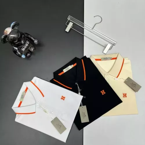 Replica Hermes T-Shirts Short Sleeved For Men #1386404 $38.00 USD for Wholesale