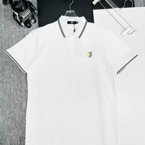 Fendi T-Shirts Short Sleeved For Men #1386452 $38.00 USD, Wholesale Replica Fendi T-Shirts