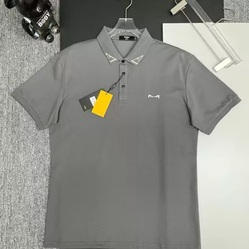 Fendi T-Shirts Short Sleeved For Men #1386457 $38.00 USD, Wholesale Replica Fendi T-Shirts