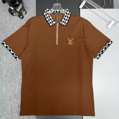 Louis Vuitton LV T-Shirts Short Sleeved For Men #1386473 $38.00 USD, Wholesale Replica Louis Vuitton LV T-Shirts