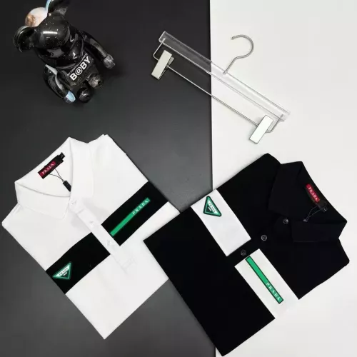 Replica Prada T-Shirts Short Sleeved For Men #1386640 $38.00 USD for Wholesale