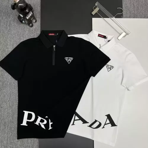 Replica Prada T-Shirts Short Sleeved For Men #1386649 $38.00 USD for Wholesale