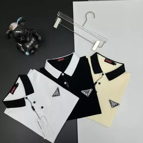Replica Prada T-Shirts Short Sleeved For Men #1386653 $38.00 USD for Wholesale