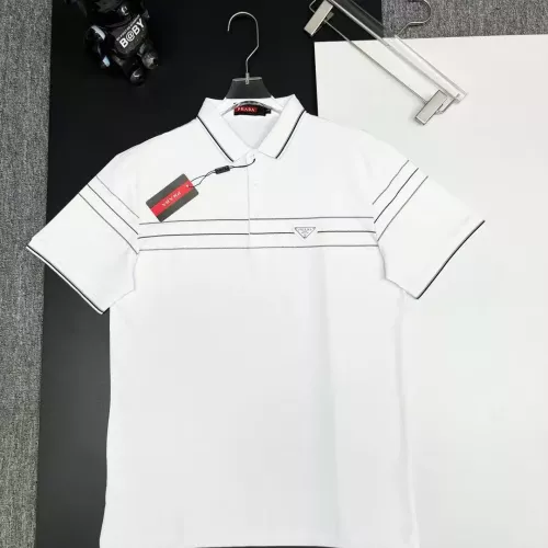 Prada T-Shirts Short Sleeved For Men #1386659 $38.00 USD, Wholesale Replica Prada T-Shirts