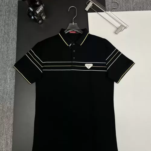 Prada T-Shirts Short Sleeved For Men #1386661 $38.00 USD, Wholesale Replica Prada T-Shirts