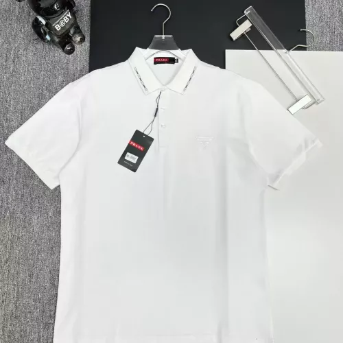 Prada T-Shirts Short Sleeved For Men #1386662 $38.00 USD, Wholesale Replica Prada T-Shirts
