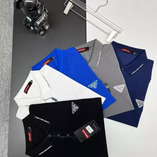 Replica Prada T-Shirts Short Sleeved For Men #1386666 $38.00 USD for Wholesale