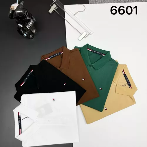 Replica Tommy Hilfiger TH T-Shirts Short Sleeved For Men #1386670 $38.00 USD for Wholesale