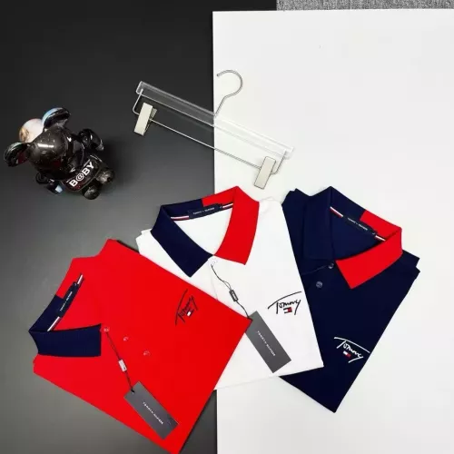 Replica Tommy Hilfiger TH T-Shirts Short Sleeved For Men #1386691 $38.00 USD for Wholesale