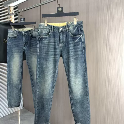 Replica Burberry Jeans For Men #1386830 $80.00 USD for Wholesale