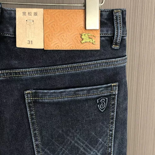 Replica Burberry Jeans For Men #1386834 $80.00 USD for Wholesale