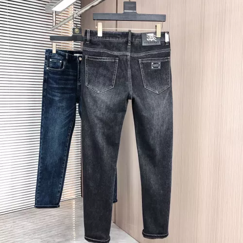 Replica Burberry Jeans For Men #1386835 $80.00 USD for Wholesale