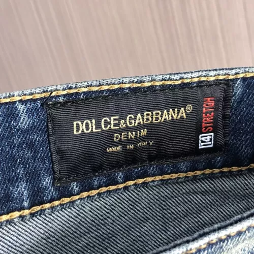Replica Dolce & Gabbana D&G Jeans For Men #1386840 $80.00 USD for Wholesale