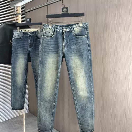 Replica Dolce & Gabbana D&G Jeans For Men #1386841 $80.00 USD for Wholesale