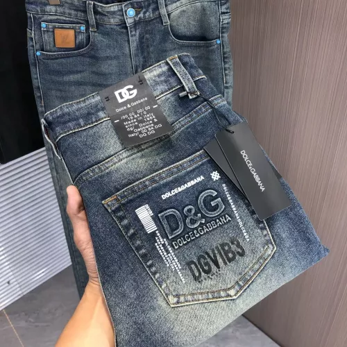 Dolce &amp; Gabbana D&amp;G Jeans For Men #1386842 $80.00 USD, Wholesale Replica Dolce &amp; Gabbana D&amp;G Jeans
