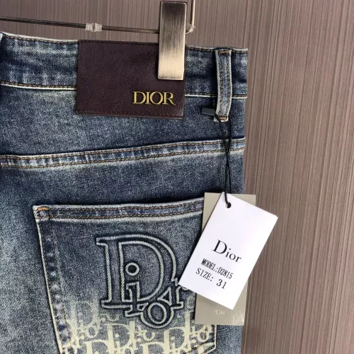Replica Christian Dior Jeans For Men #1386847 $80.00 USD for Wholesale
