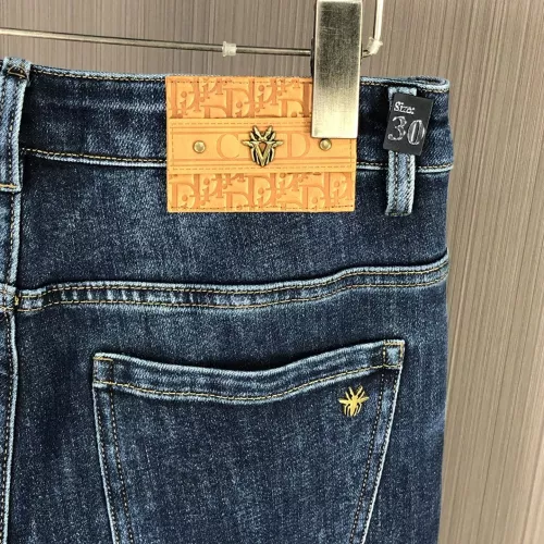 Replica Christian Dior Jeans For Men #1386848 $80.00 USD for Wholesale