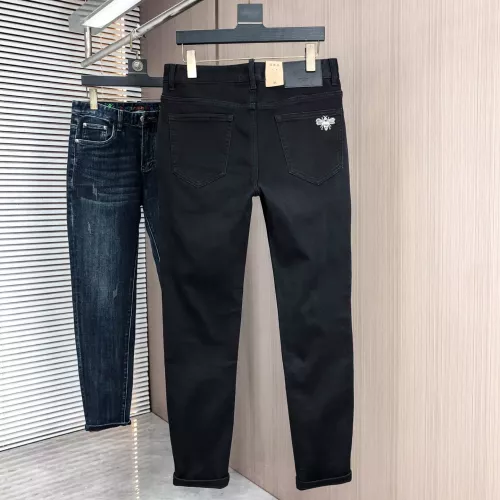 Replica Christian Dior Jeans For Men #1386850 $80.00 USD for Wholesale