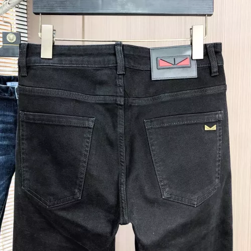 Replica Fendi Jeans For Men #1386854 $80.00 USD for Wholesale
