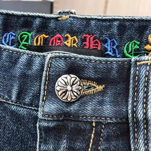 Replica Chrome Hearts Jeans For Men #1386858 $80.00 USD for Wholesale