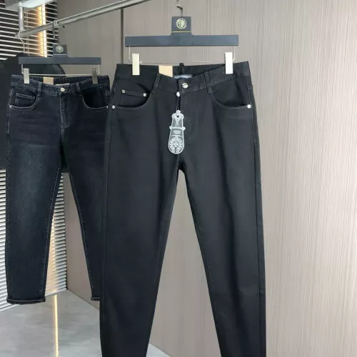 Replica Chrome Hearts Jeans For Men #1386859 $80.00 USD for Wholesale