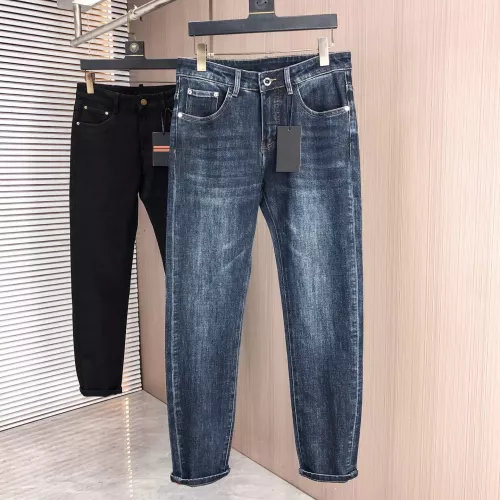 Replica Philipp Plein PP Jeans For Men #1386864 $80.00 USD for Wholesale