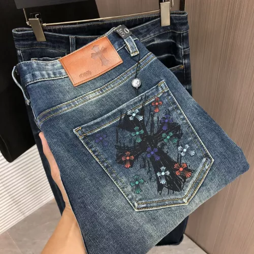 Chrome Hearts Jeans For Men #1386865 $80.00 USD, Wholesale Replica Chrome Hearts Jeans