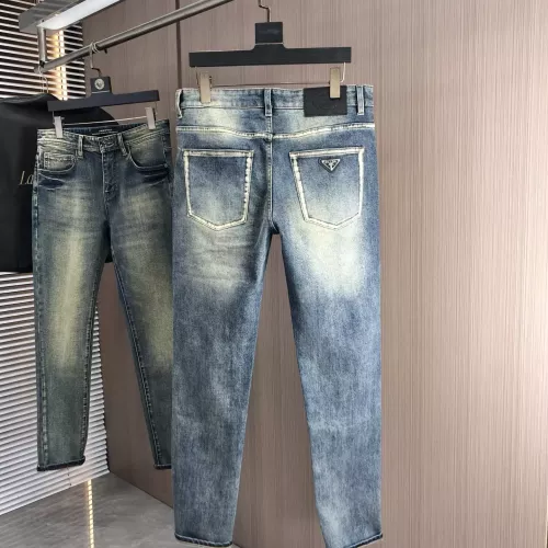 Replica Prada Jeans For Men #1386868 $80.00 USD for Wholesale