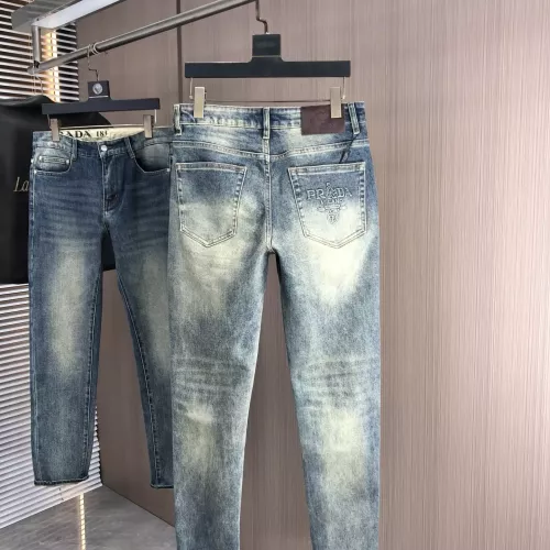 Replica Prada Jeans For Men #1386869 $80.00 USD for Wholesale