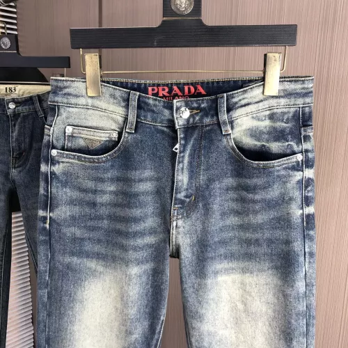 Replica Prada Jeans For Men #1386870 $80.00 USD for Wholesale