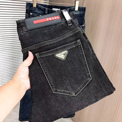 Prada Jeans For Men #1386874 $80.00 USD, Wholesale Replica Prada Jeans