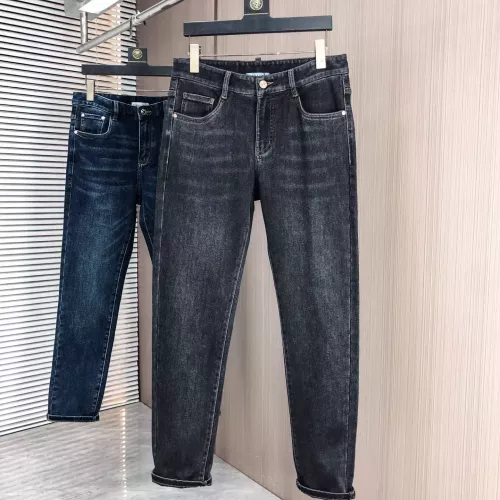 Replica Prada Jeans For Men #1386874 $80.00 USD for Wholesale
