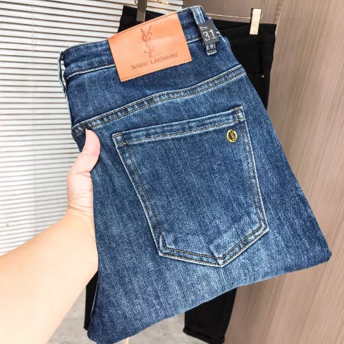 Yves Saint Laurent YSL Jeans For Men #1386882 $80.00 USD, Wholesale Replica Yves Saint Laurent YSL Jeans
