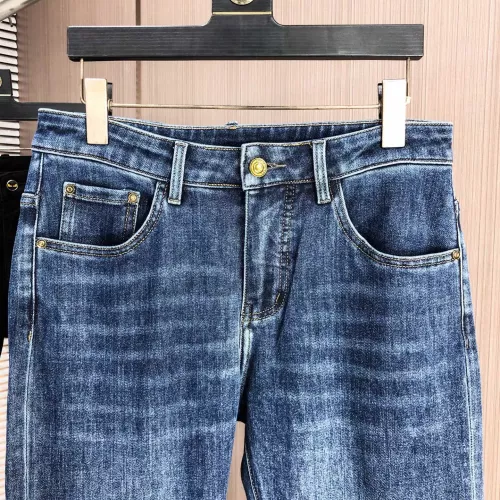 Replica Yves Saint Laurent YSL Jeans For Men #1386882 $80.00 USD for Wholesale