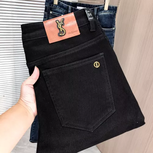 Yves Saint Laurent YSL Jeans For Men #1386883 $80.00 USD, Wholesale Replica Yves Saint Laurent YSL Jeans