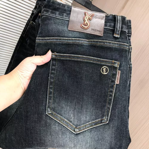 Yves Saint Laurent YSL Jeans For Men #1386884 $80.00 USD, Wholesale Replica Yves Saint Laurent YSL Jeans