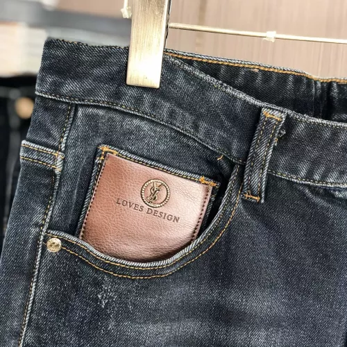 Replica Yves Saint Laurent YSL Jeans For Men #1386884 $80.00 USD for Wholesale