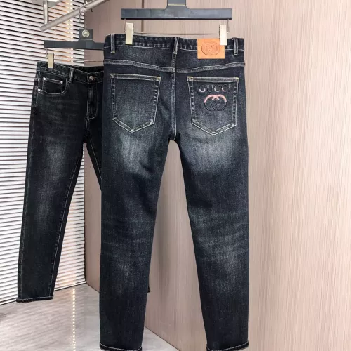 Replica Gucci Jeans For Men #1386905 $80.00 USD for Wholesale