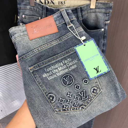 Louis Vuitton LV Jeans For Men #1386929 $80.00 USD, Wholesale Replica Louis Vuitton LV Jeans