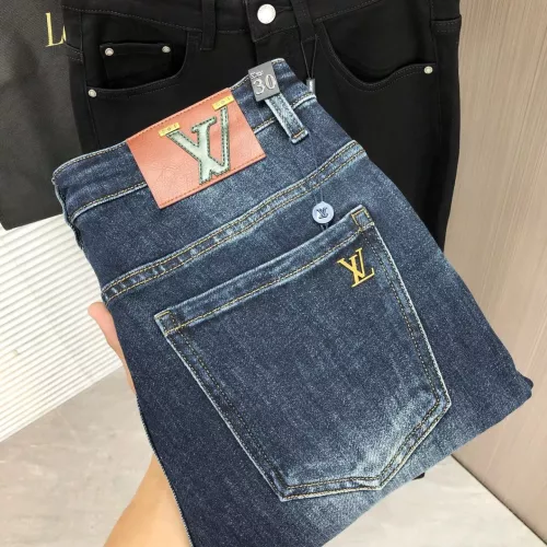 Louis Vuitton LV Jeans For Men #1386937 $80.00 USD, Wholesale Replica Louis Vuitton LV Jeans