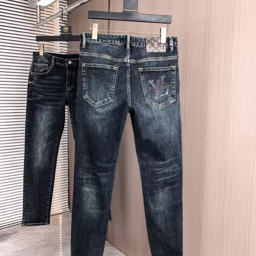 Replica Louis Vuitton LV Jeans For Men #1386945 $80.00 USD for Wholesale